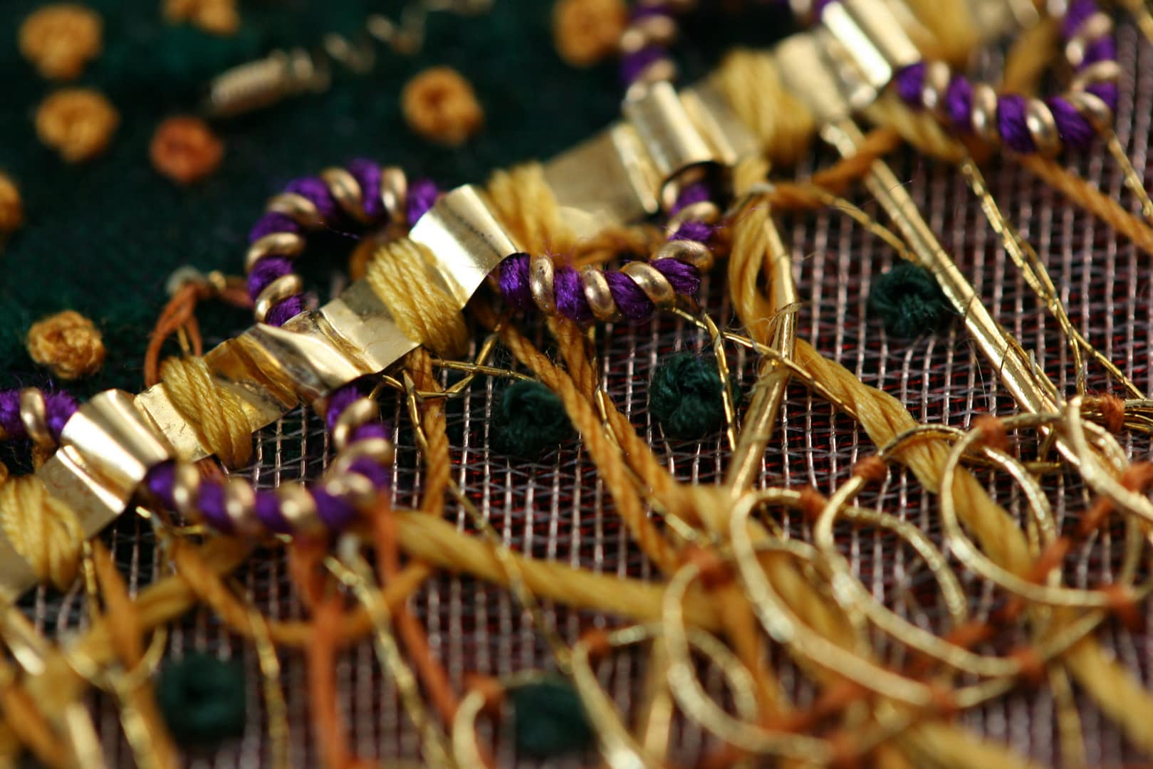 Detail from Lion Woman: Contemporary use of Broad Plate